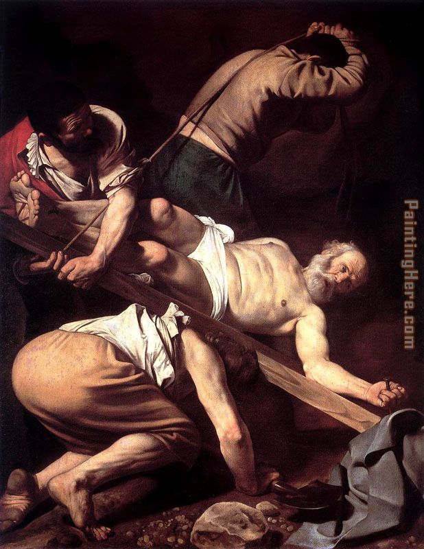 Caravaggio The Crucifixion of Saint Peter